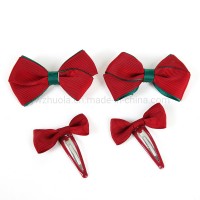 Fashion Grosgrain Ribbon Hair Bow Clips for Kids